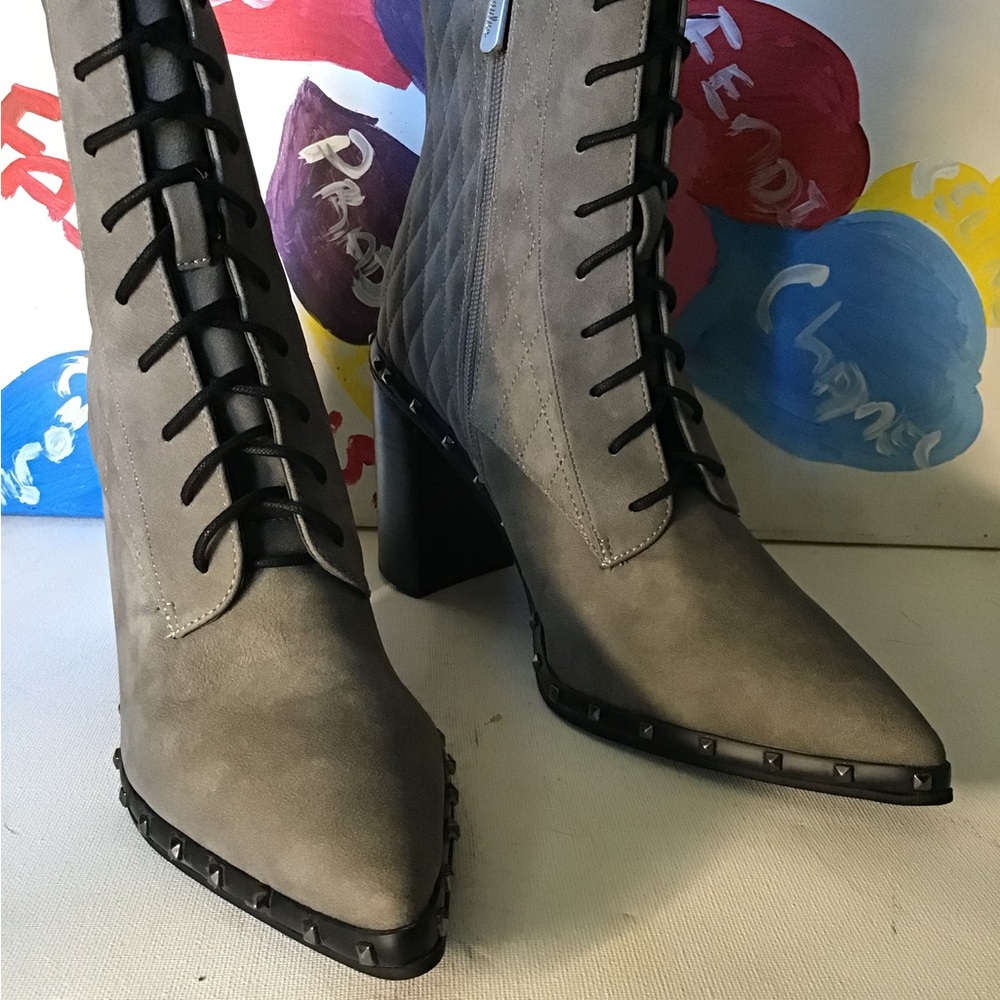 Charles by Charles David Diplomat Studded Booties Size 11